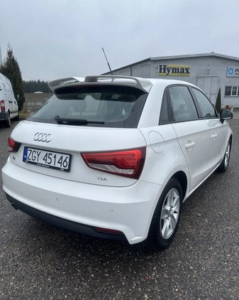 Audi A1 cena 47000 przebieg: 130000, rok produkcji 2015 z Gryfice małe 137